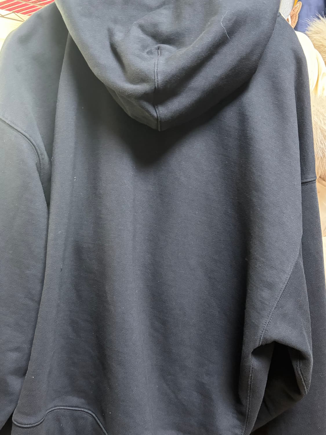 나이키x스투시 후드집업 블랙 XL 상품이미지4