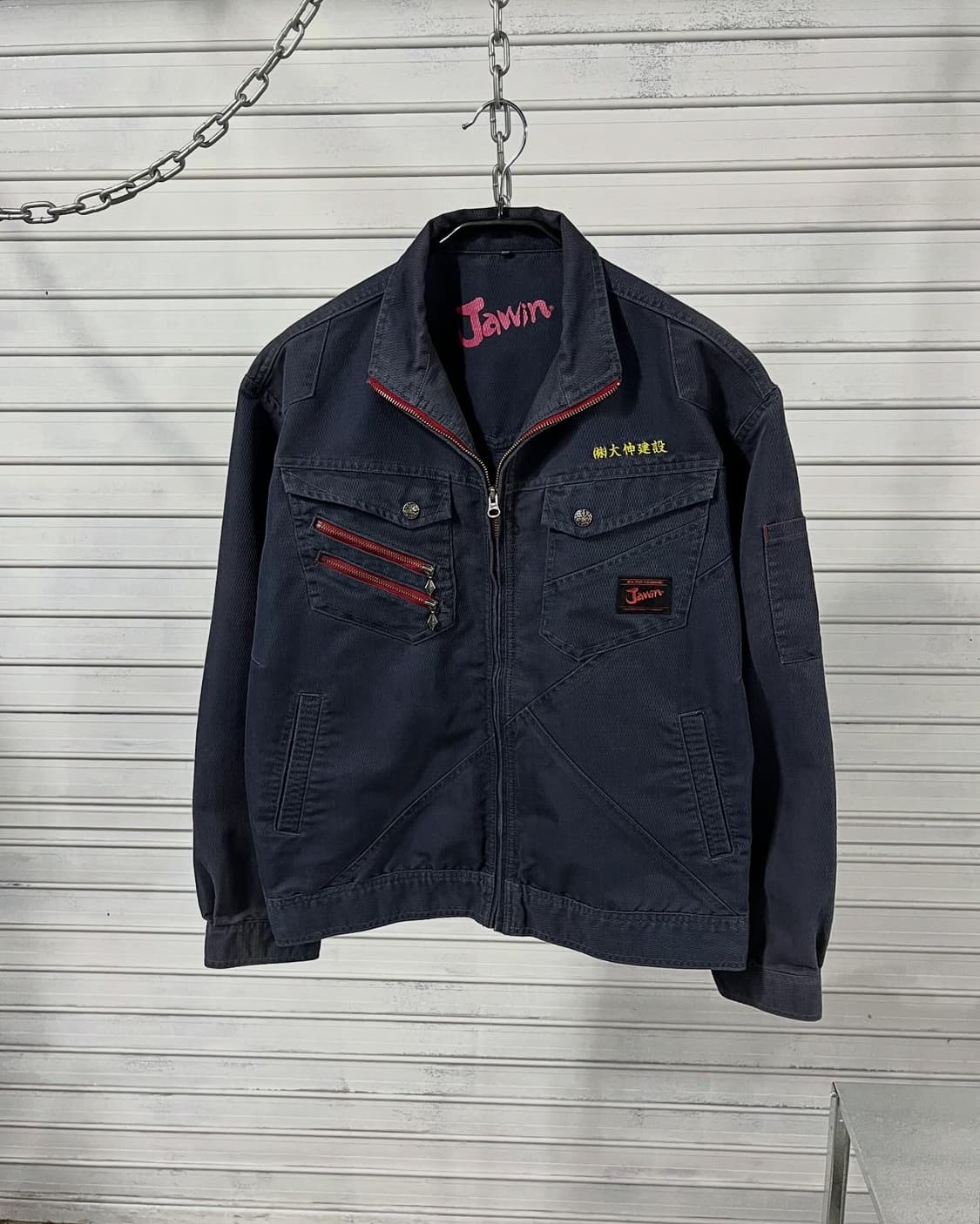 Jawin faded work jacket 상품이미지2