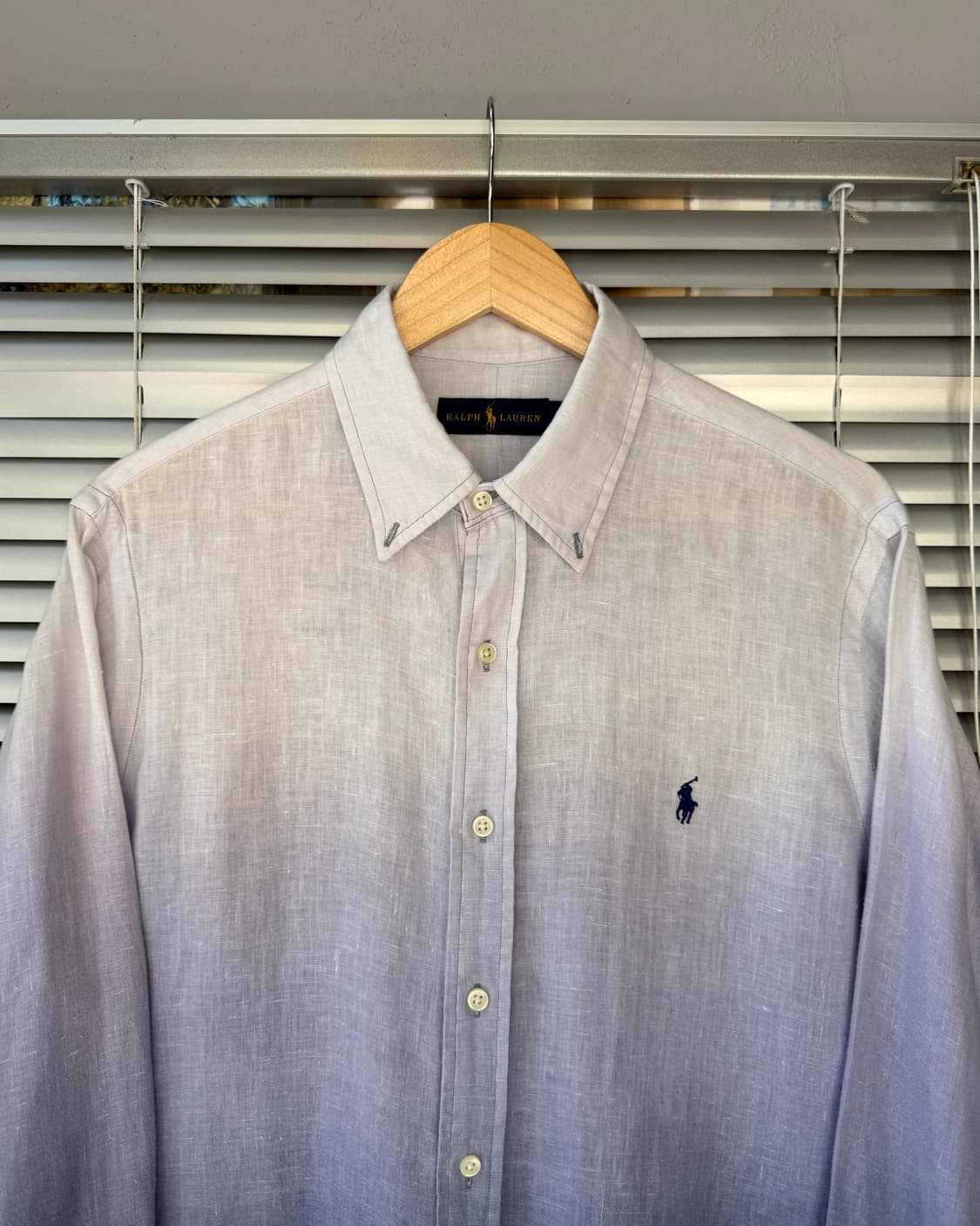 Polo Ralph Lauren gradient linen shirt 상품이미지3