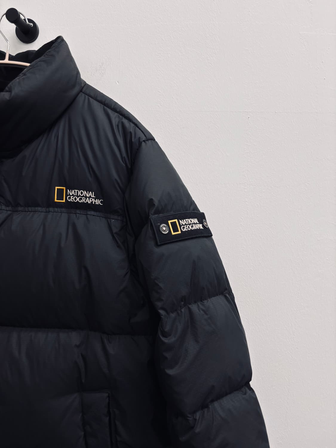 내셔널지오그래픽 헤론 유틸리티 덕다운 패딩 블랙 상품이미지4