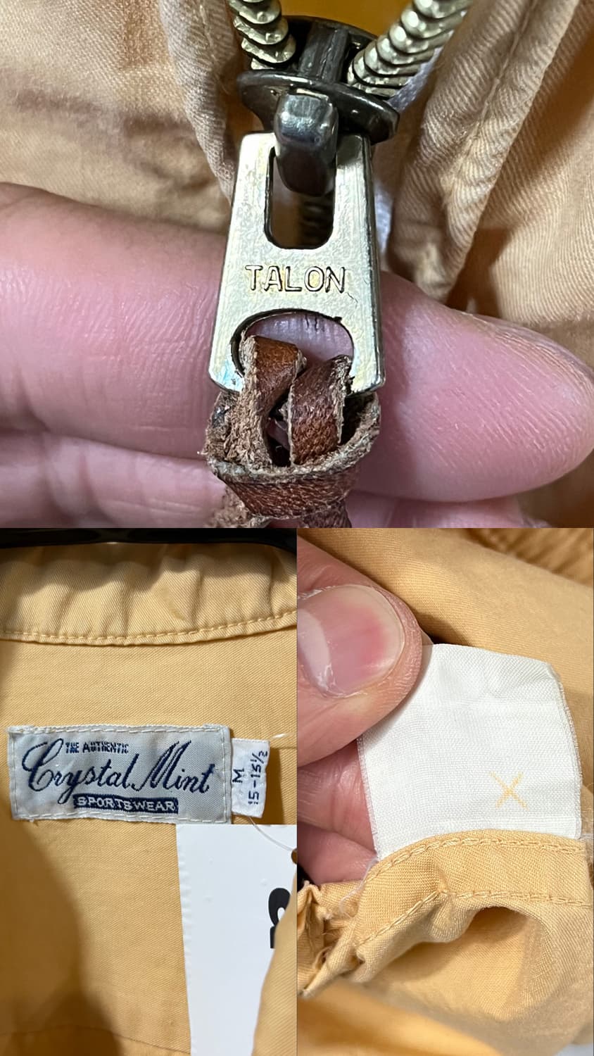 vtg talon zipper jacket 🇯🇵 상품이미지9