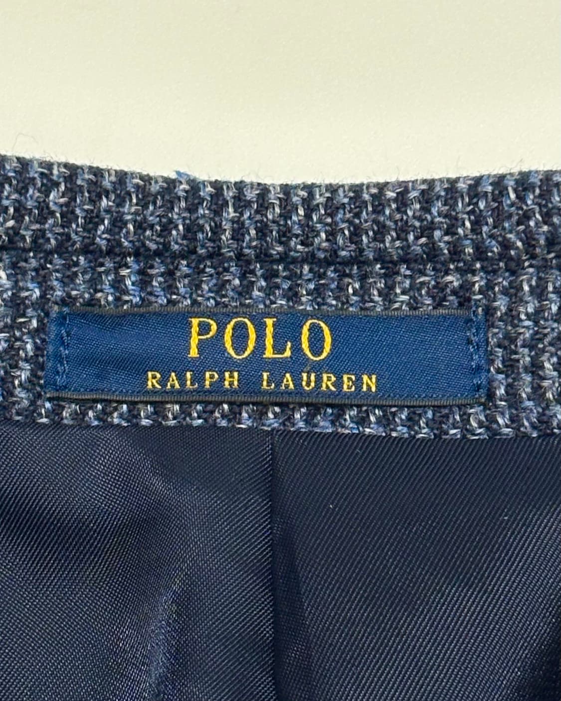 Polo 폴로 랄프로렌 신형 블루컬러 울린넨 블렌드 블레이저 상품이미지5