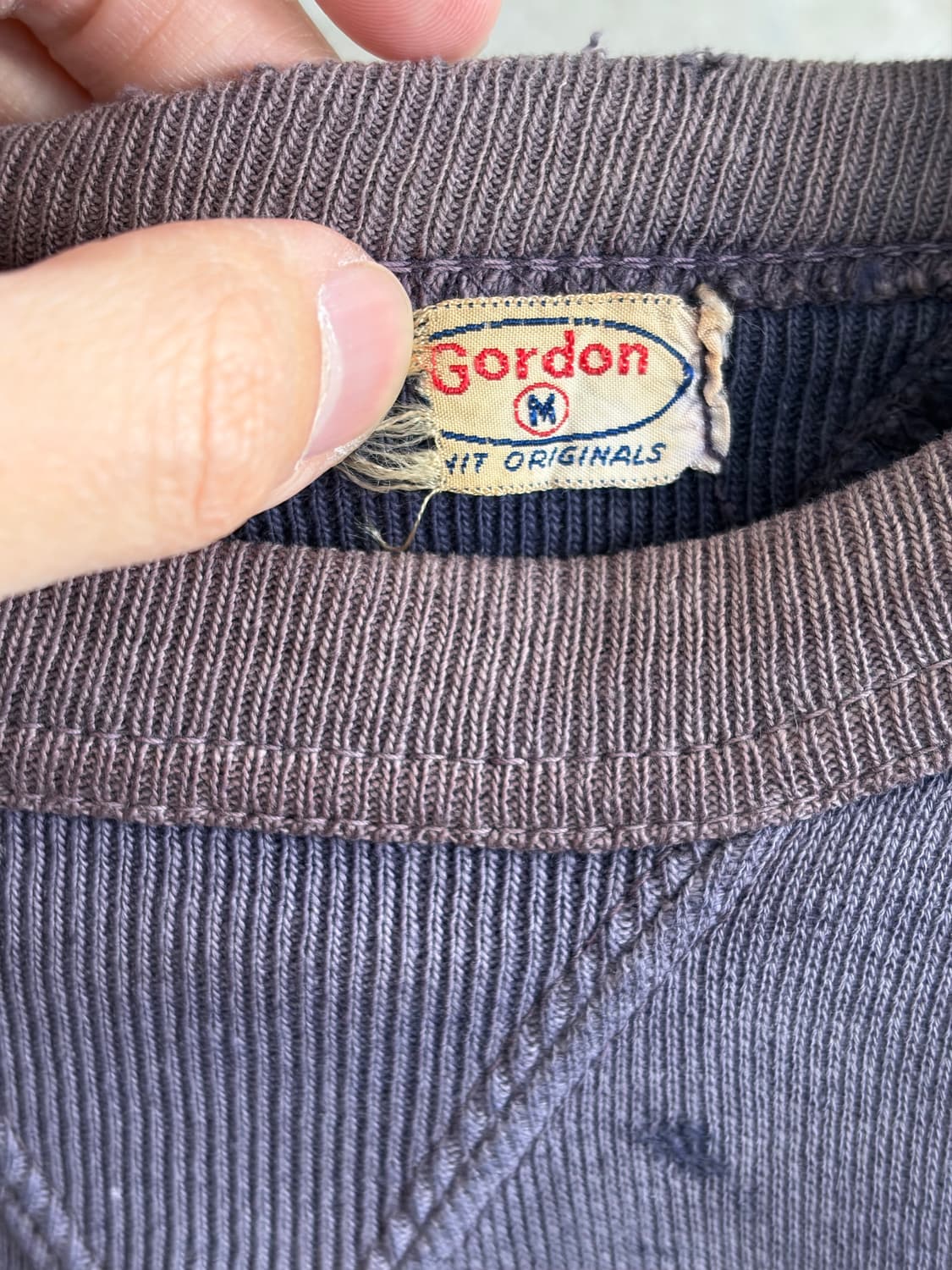 50s Gordon crazy fade sweatshirt 상품이미지3