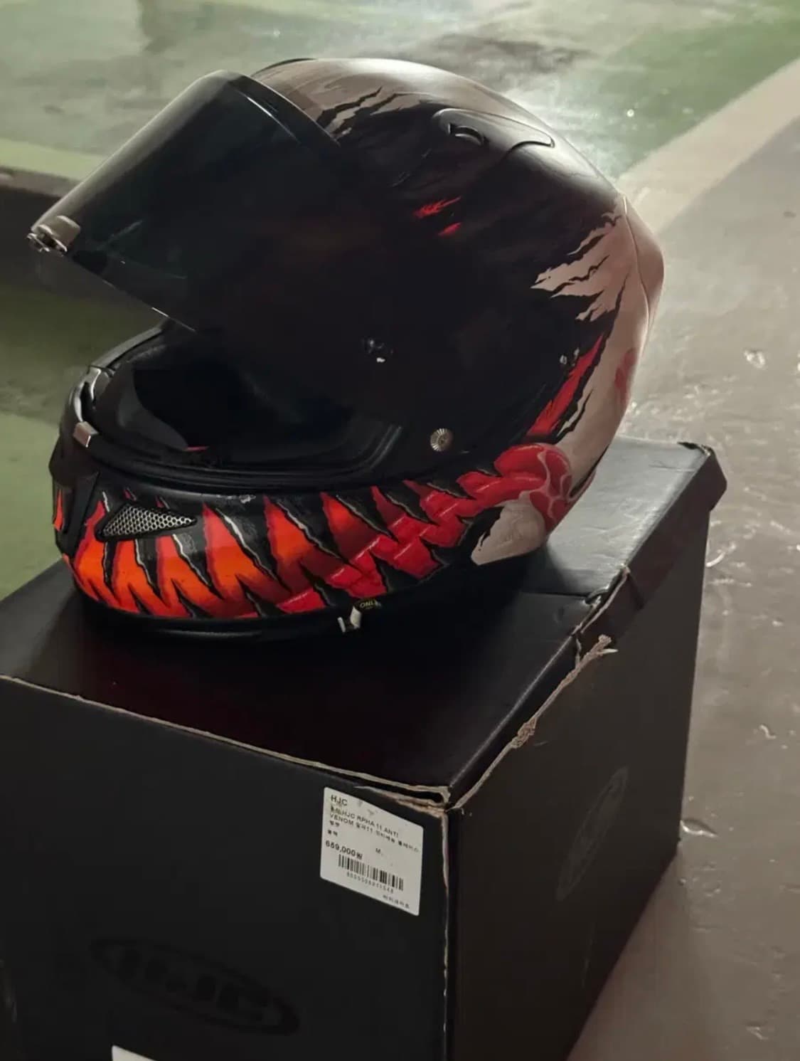 헬멧 홍진 알파11 베놈 상품이미지3