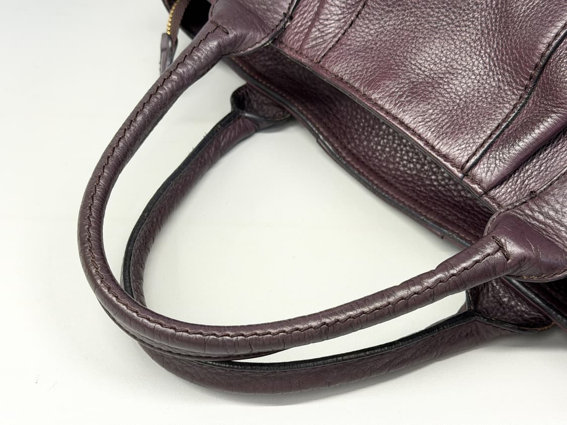 페라가모 간치니 엠보싱 레더 토트백 상품이미지5