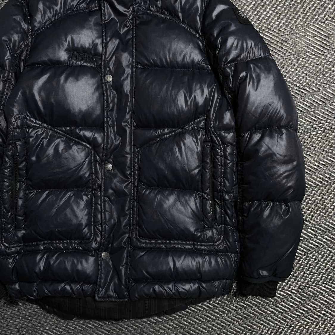 DIESEL 디젤 아카이브 덕다운 글로시 패딩 점퍼o 5914 상품이미지2