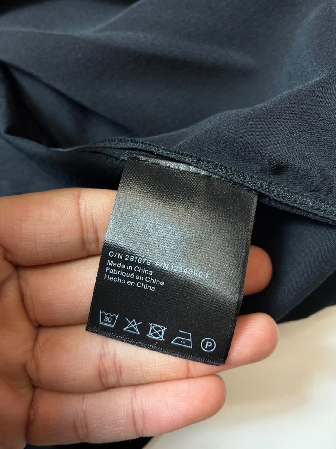 코스 COS 실크 100% 루즈 반팔 티셔츠 PN8601 상품이미지7