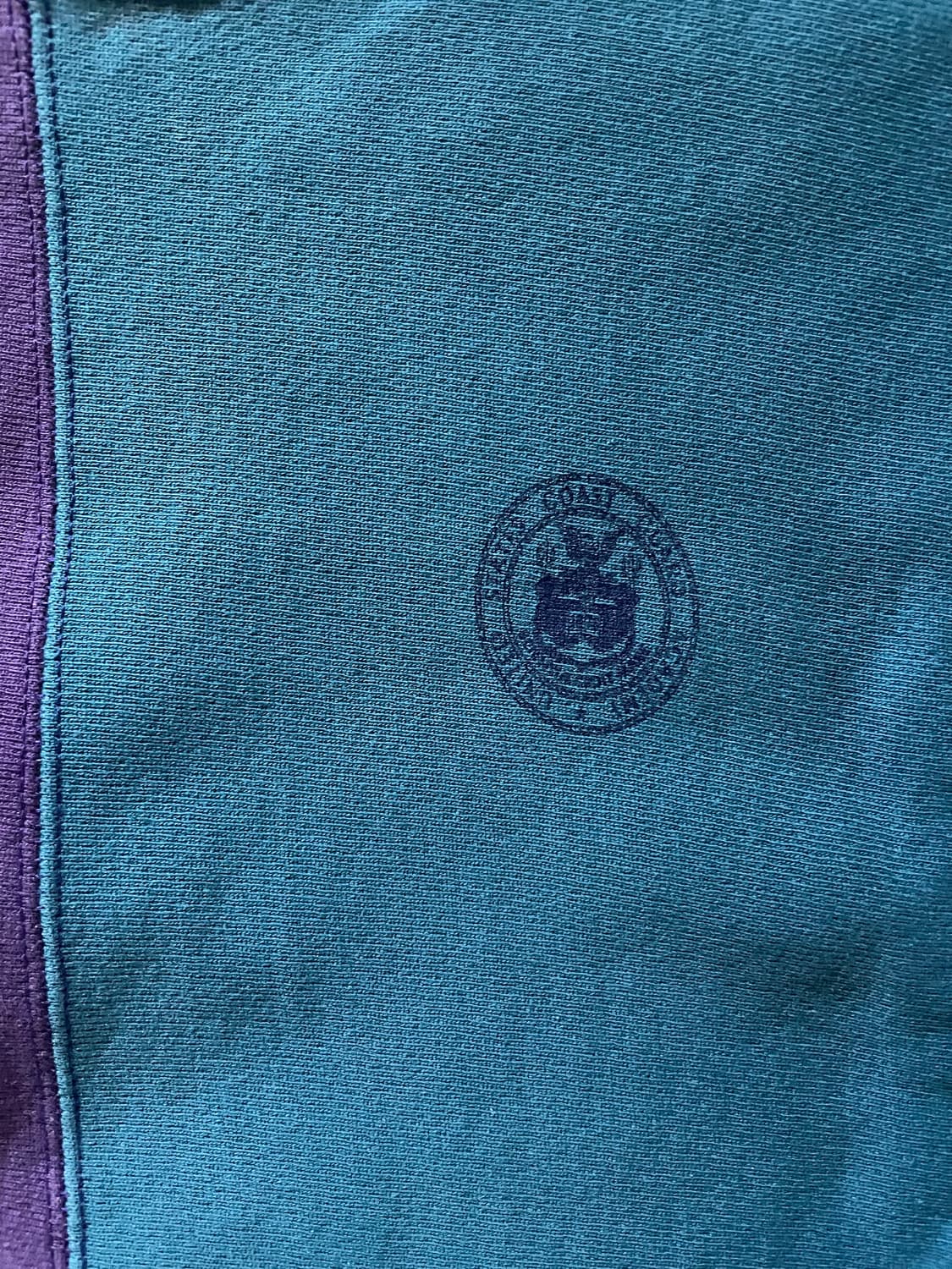 90s 챔피온 컬러블럭(COAST GUARD ACADEMY) 상품이미지3