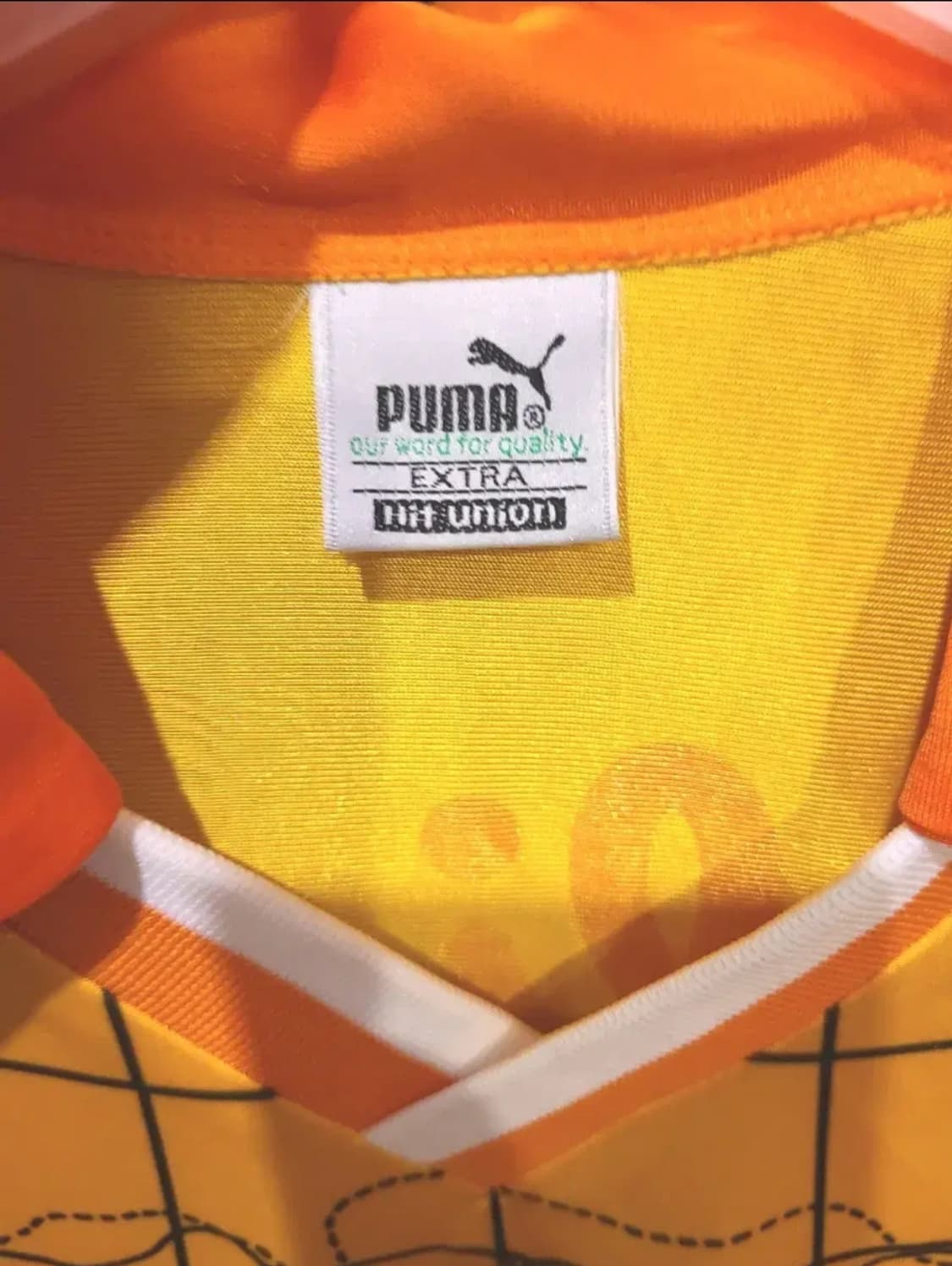 Puma 92 93 시미즈S펄스 올드레플 축구져지 상품이미지6