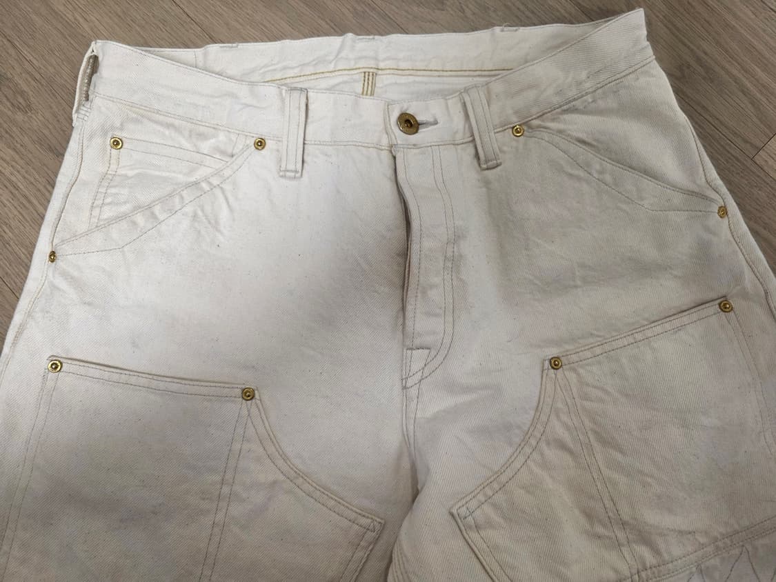 ​[판매] 트로피클로딩 1606NT 더블니 내추럴 데님 (34사이즈) 상품이미지2