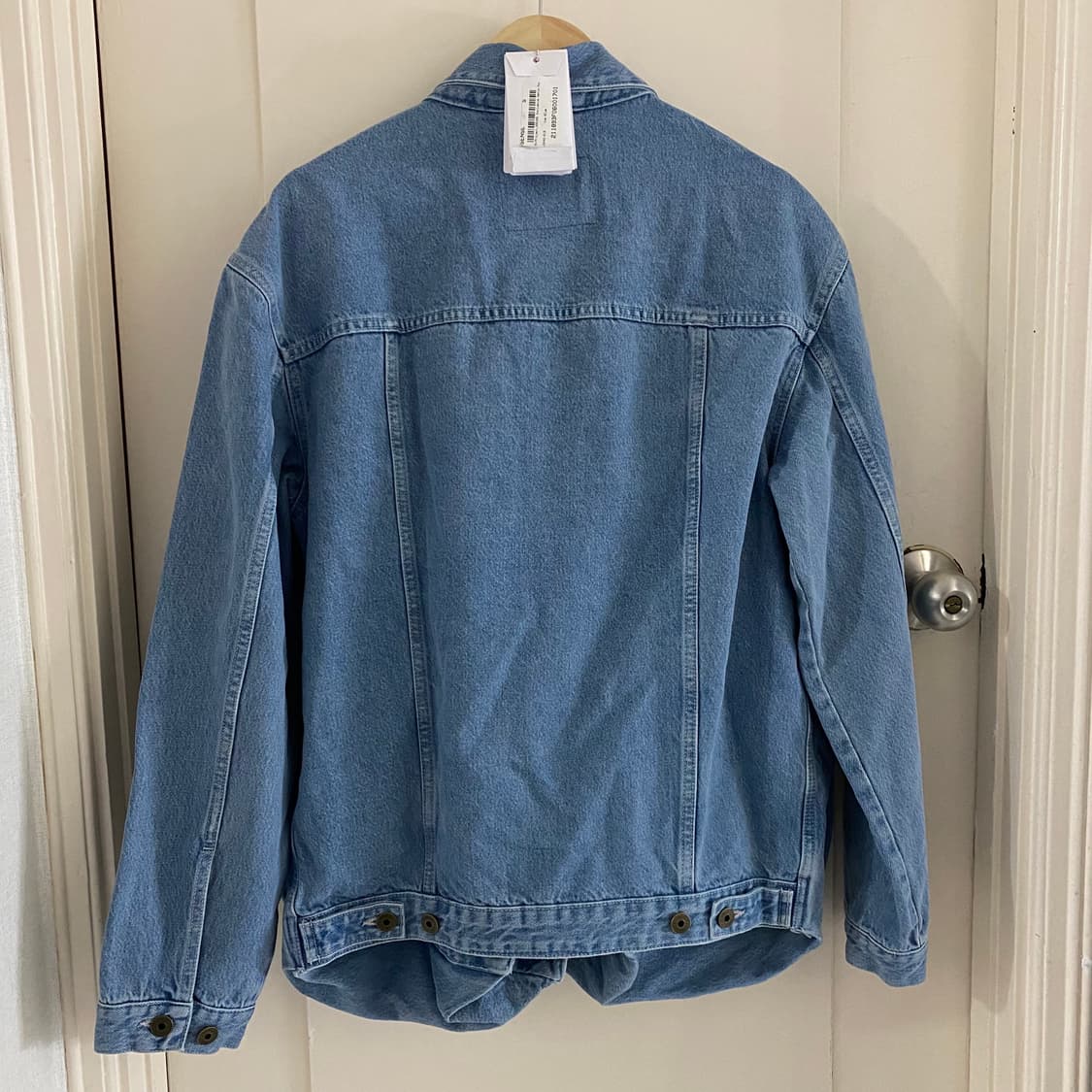 S(100~105) 와이프로젝트 팝업 데님 자켓 상품이미지4