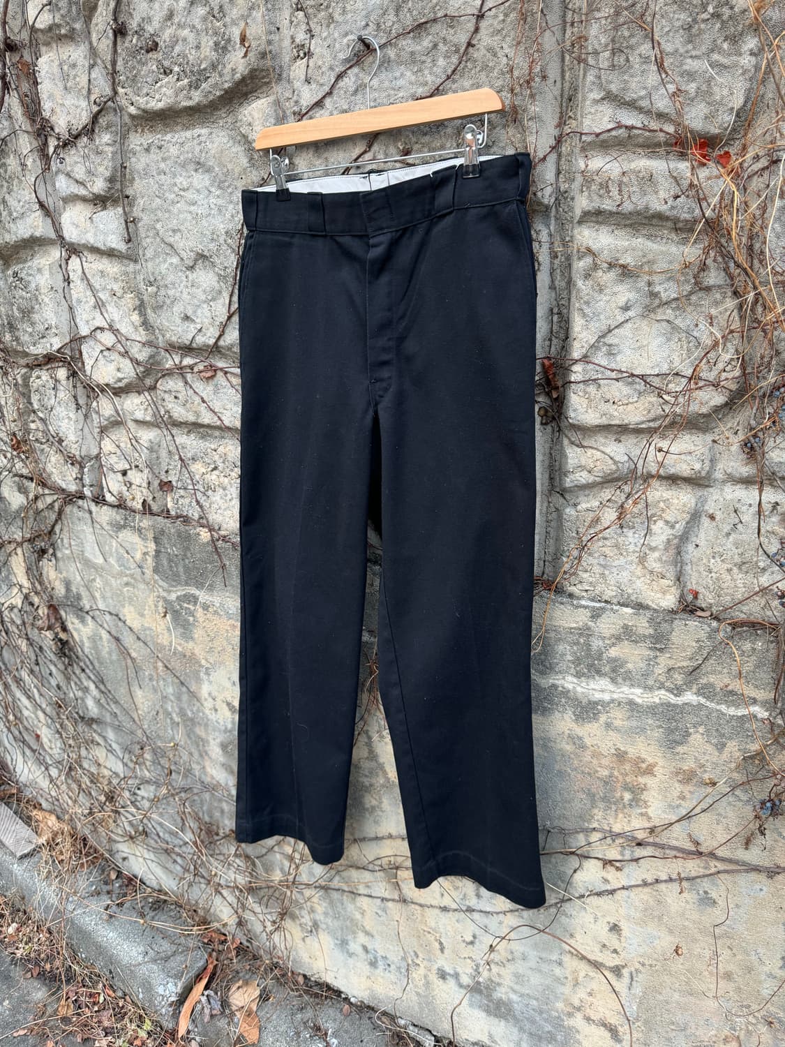 90s 디키즈 빈티지 made in usa 874 치노 팬츠 블랙 상품이미지3