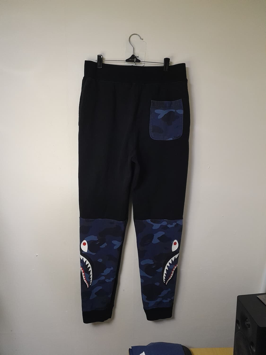 BAPE 칼라 카모 샤크 스웻팬츠 M/30"~32" 상품이미지5