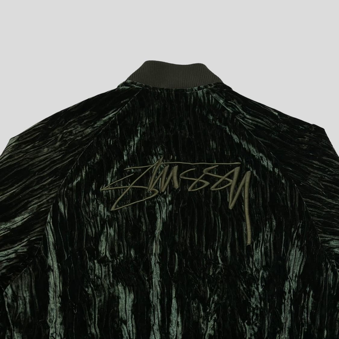 Stussy velvet bomber jacket 상품이미지3