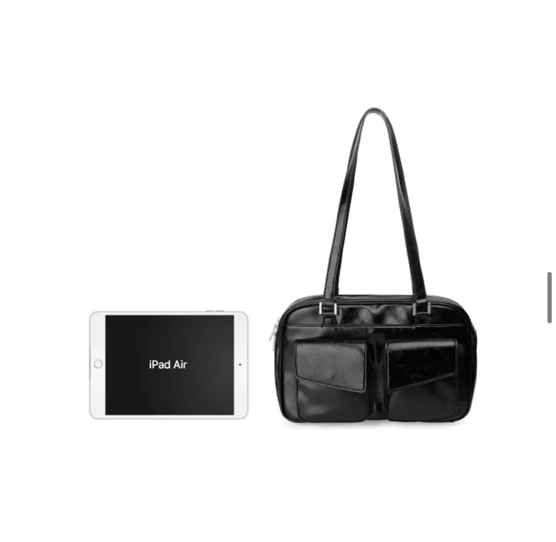 레더리 플랑슈 숄더백 가방 [BLACK] 판매 상품이미지8