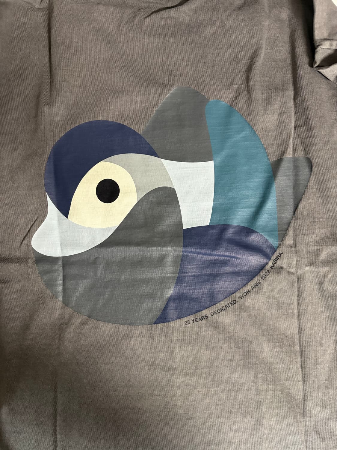 나이키 카시나 원앙 티셔츠 그레이 XL 새제품 판매 상품이미지3