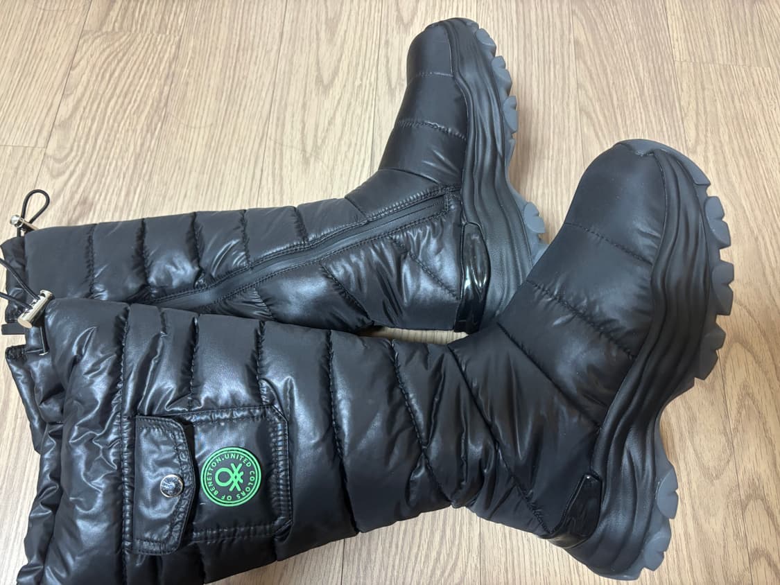 새것 베네통 패딩 롱부츠 235 방한부츠 기모부츠 골프부츠 상품이미지4