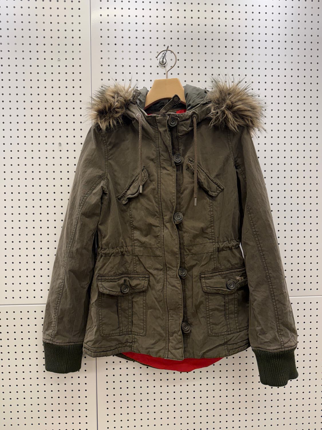 아베크롬비 퍼 트리밍 야상 파카 U700 상품이미지2