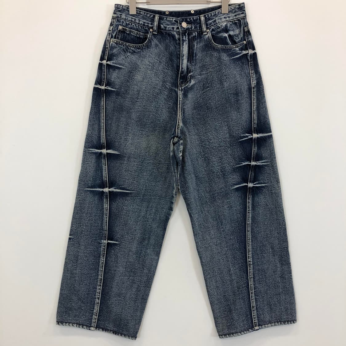 메종미네드 핀치 와이드데님진 32 인치 상품이미지1