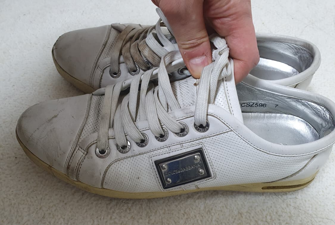 돌체앤가바나 화이트 스니커즈)7 상품이미지3