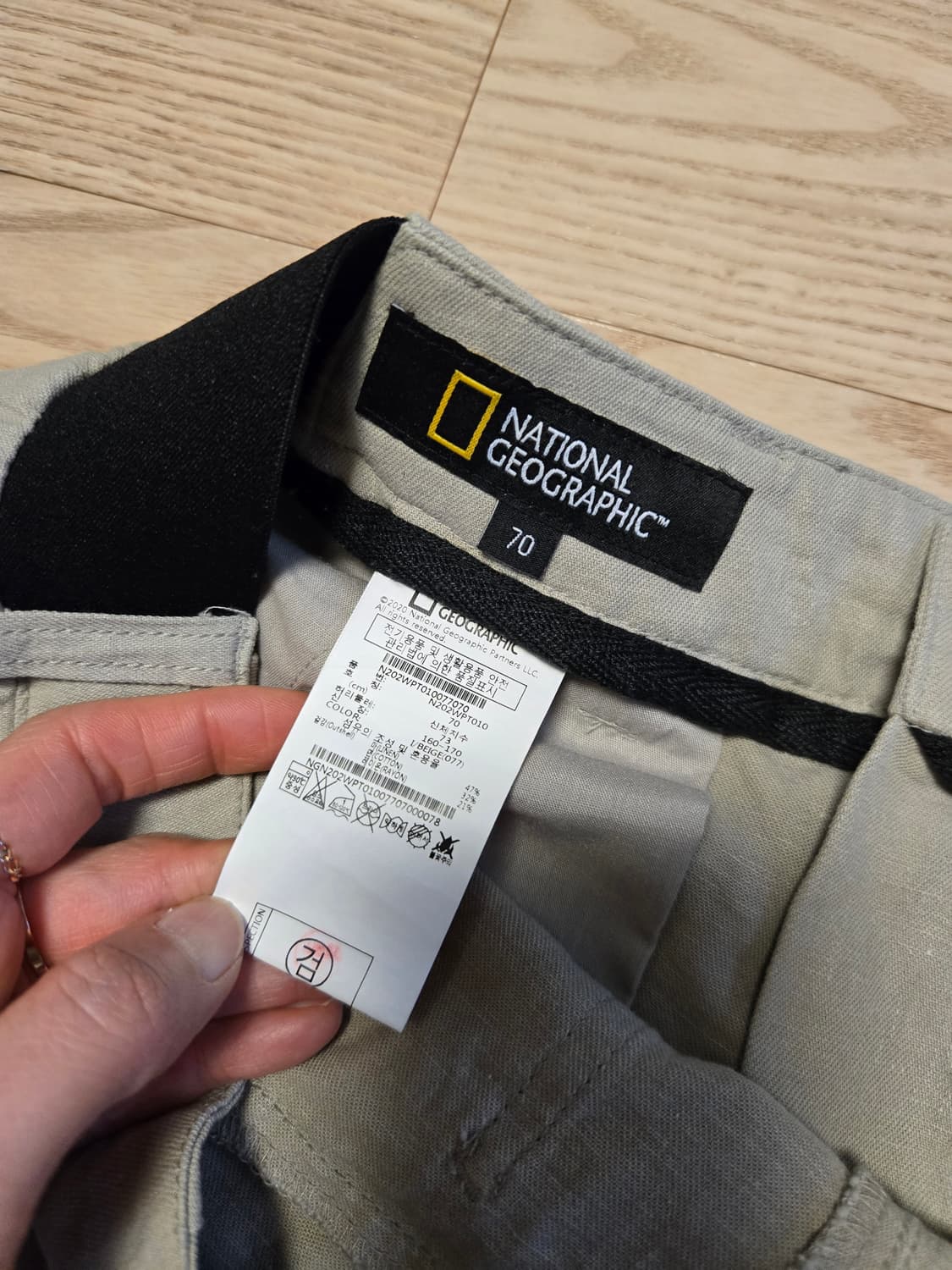 [70] 내셔널지오그래픽 여성 린넨 카고 바지 상품이미지5