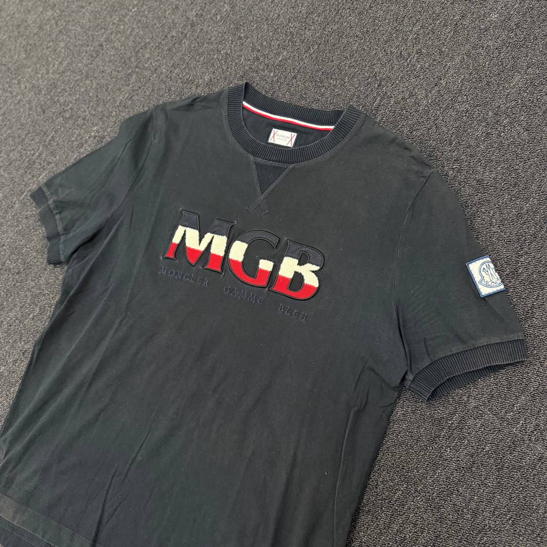 몽클레어 감마블루 로고 반팔 티셔츠 상품이미지4