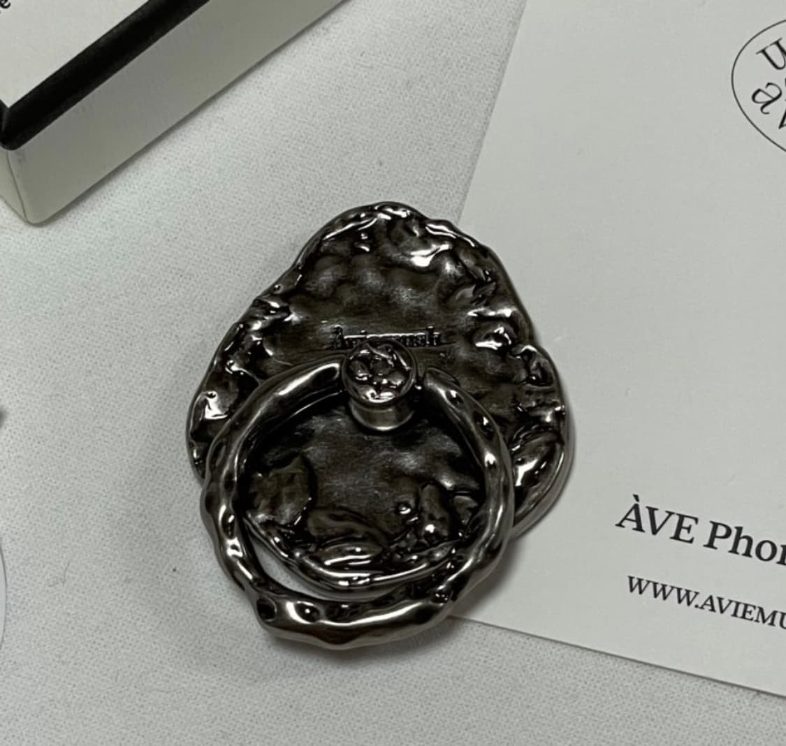 [새상품]아비에무아 폰놉 다크니켈 그립톡 상품이미지1