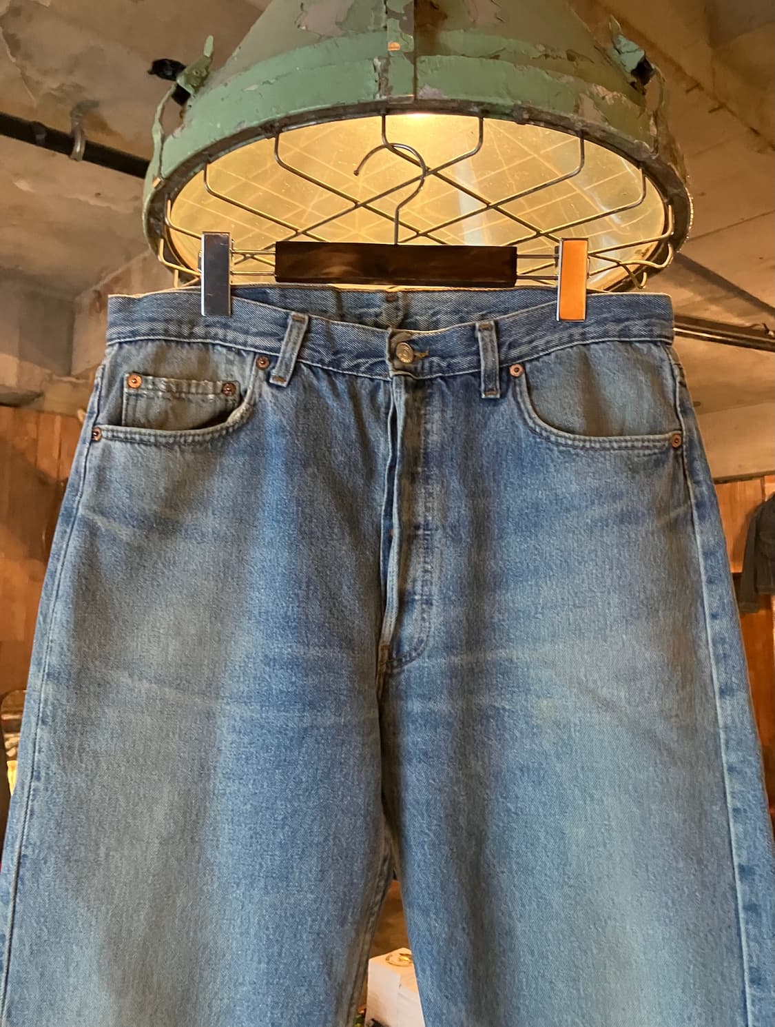 90s USA 빈티지 리바이스 501 데님 팬츠 상품이미지3