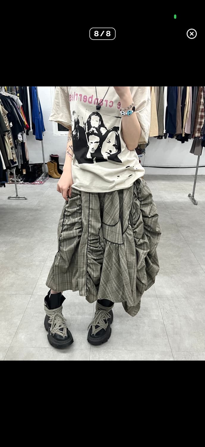 셔링 스커트 상품이미지1