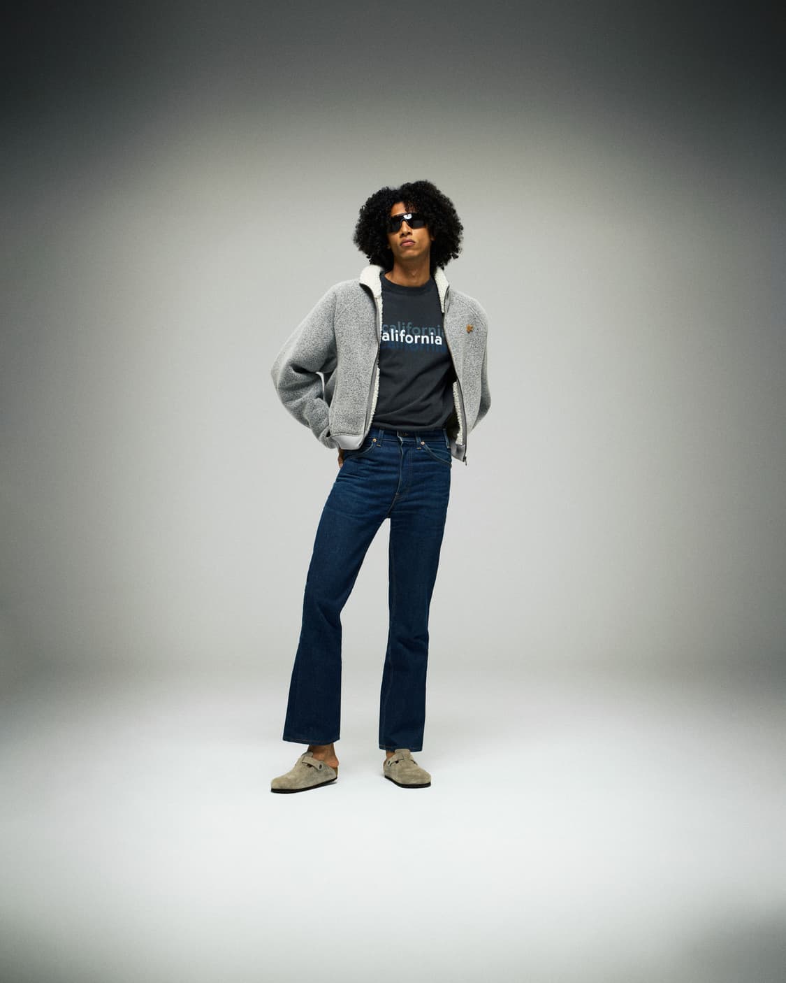 디스트릭트비전 후리스 M사이즈 상품이미지1