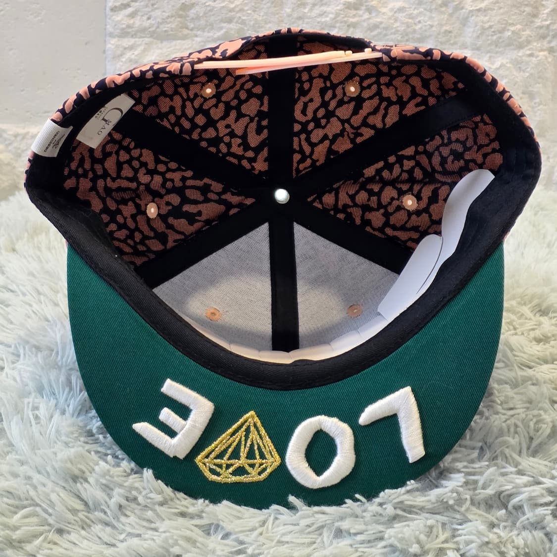 p6-4:지마오 레오파드 러브 스냅백(56-60cm) 상품이미지6