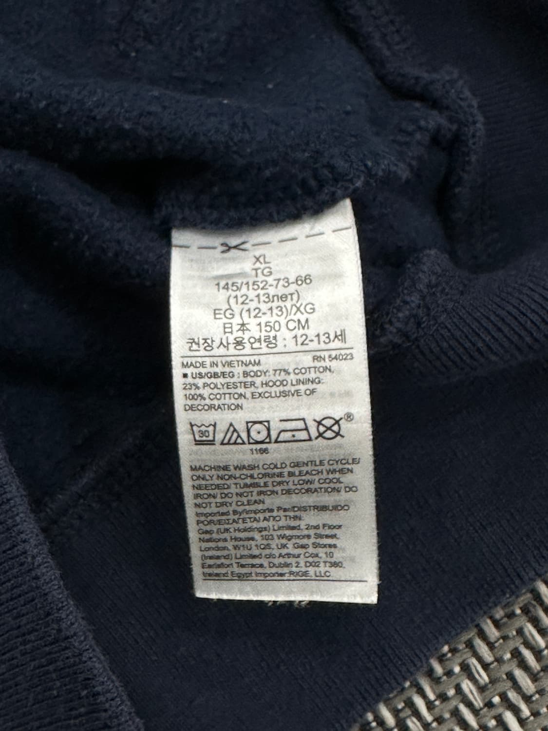 GAP 후드 집업 상품이미지4