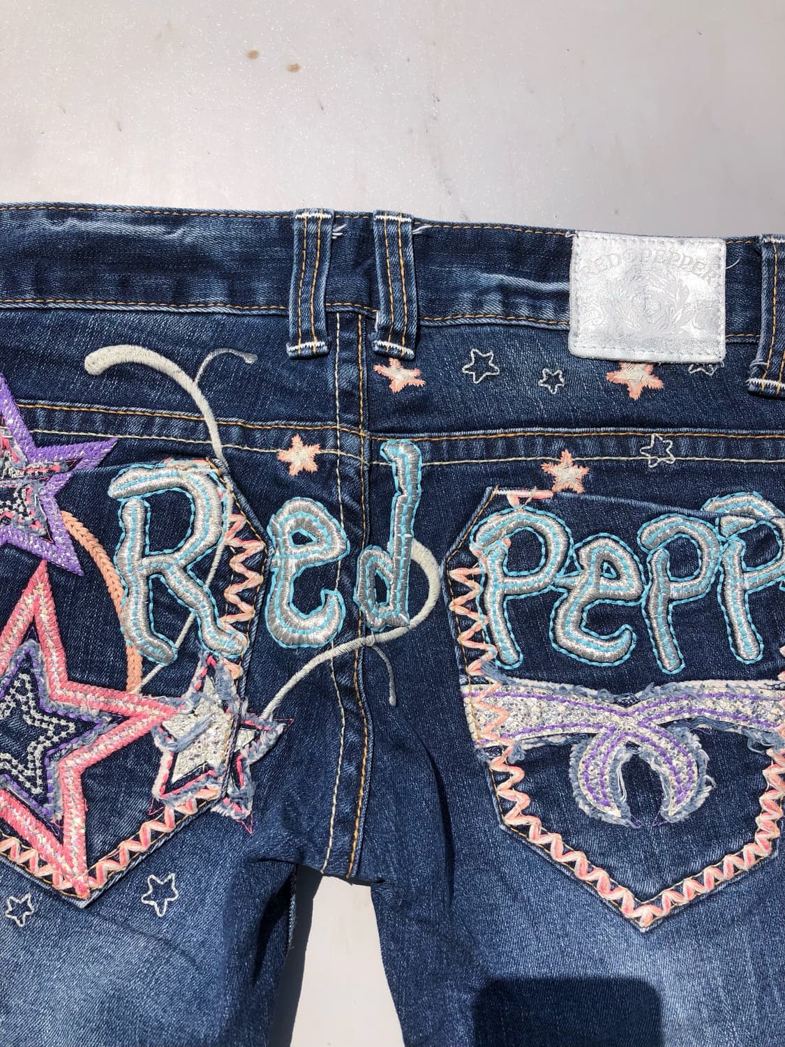 Redpepper star lace-up denim pt 상품이미지4