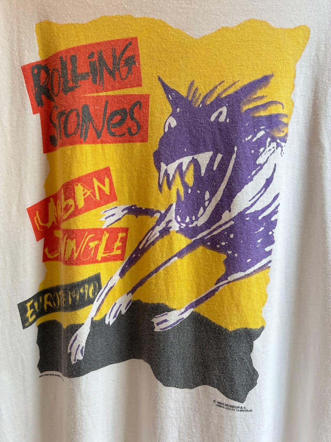 1990 Rolling Stones Urban Jungle Tee 상품이미지2