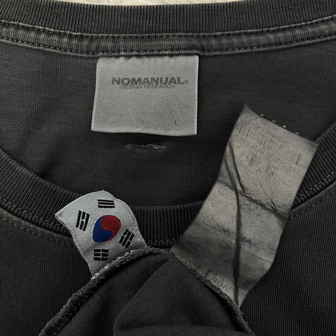 노매뉴얼 반팔 티셔츠/#3787 상품이미지6