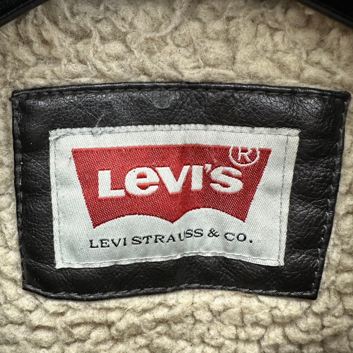 95 리바이스 남자 에코레더 쉐르파 트러커 자켓 상품이미지4