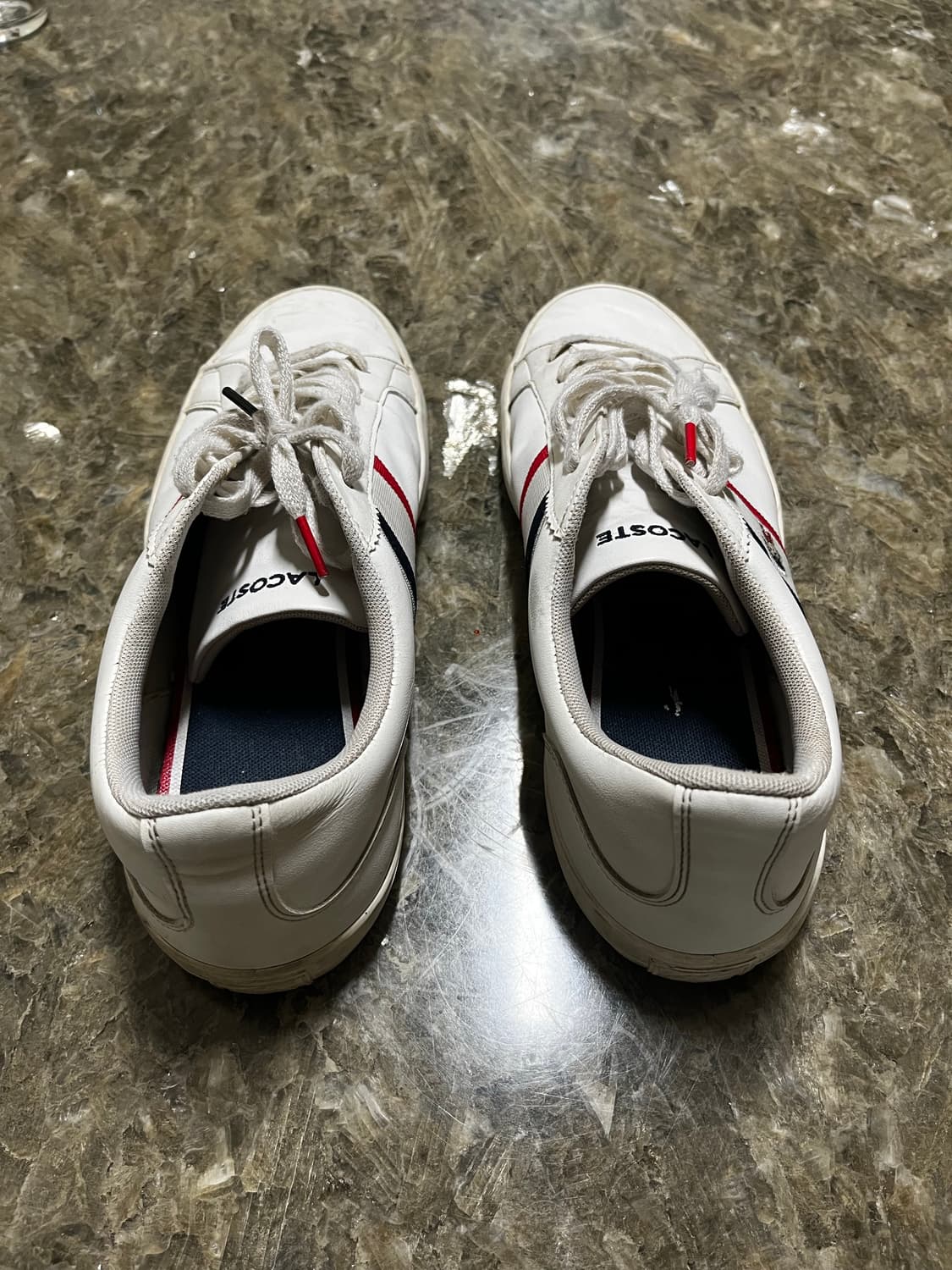 라코스테 흰색 스니커즈 (260) 상품이미지3