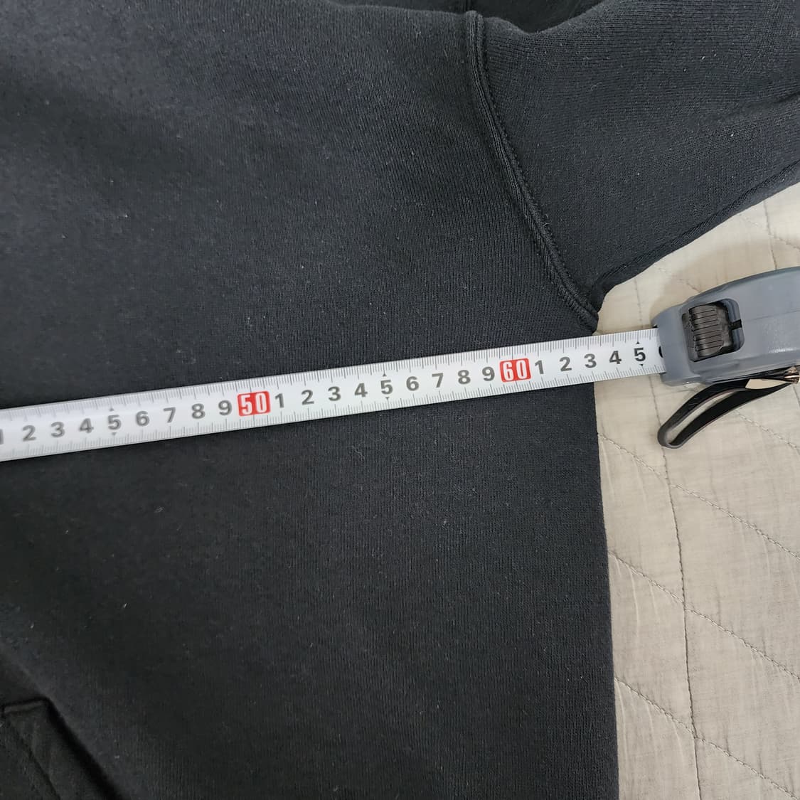 [XL] 90s 러셀 애슬레틱 빈티지 후드집업 블랙 ver. 블리칭 상품이미지6