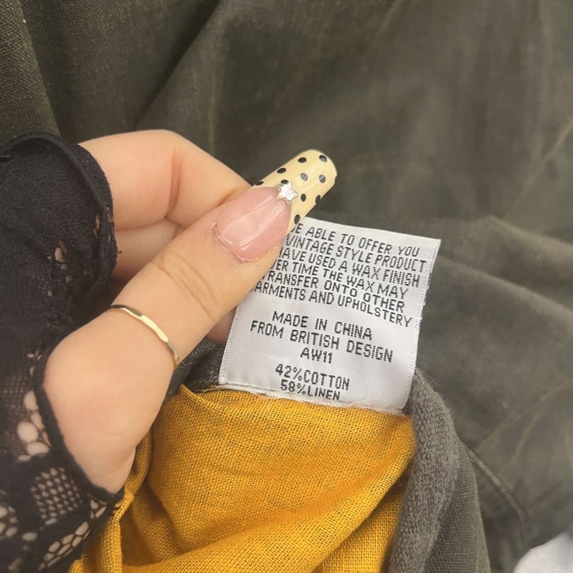 슈퍼드라이 재팬빈티지 밀리터리 리미티드 바버 자켓 95 C09780 상품이미지6