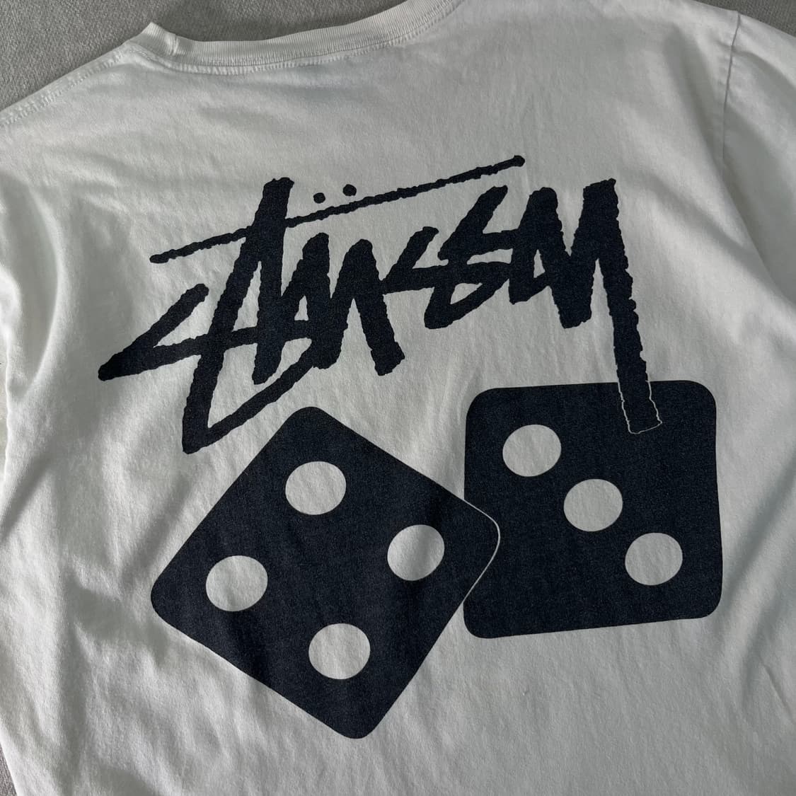 105 스투시 다이스 피그먼트 반팔티 상품이미지8