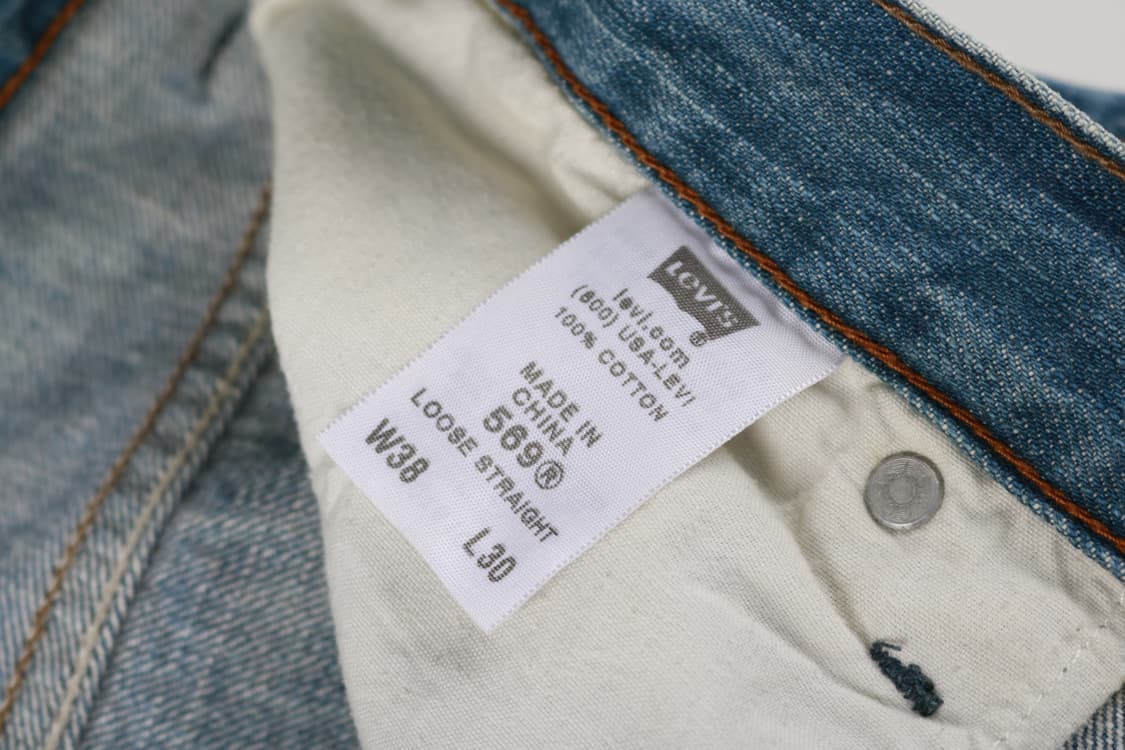 [38인치] 00's 리바이스 569 루즈 스트레이트 데님팬츠 상품이미지5
