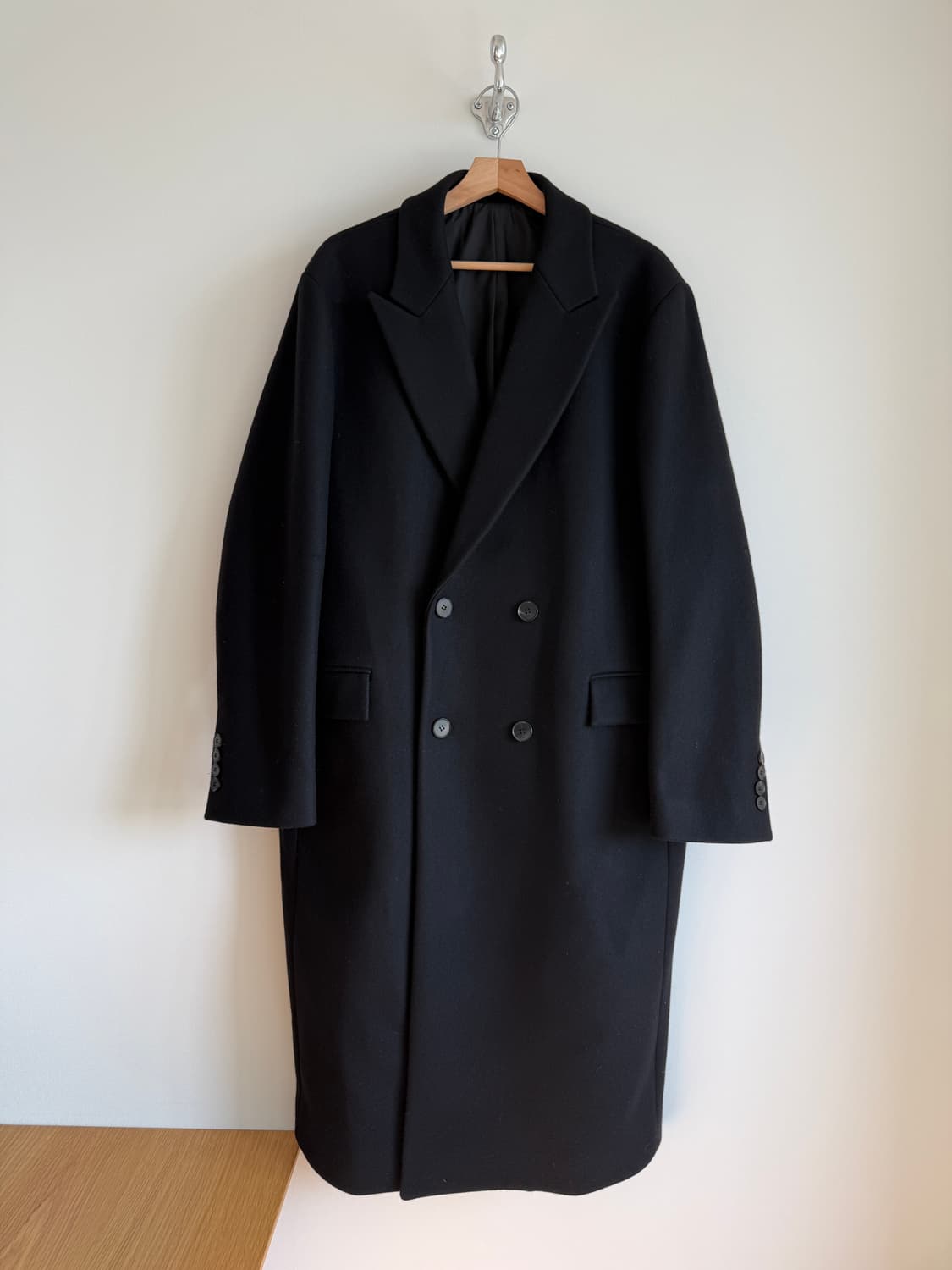 마마가리(MAMAGARI) 울&캐시미어 코트 상품이미지1