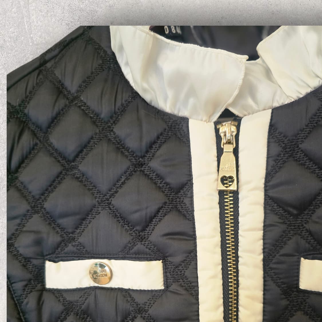 블랙퀼팅자켓 상품이미지3