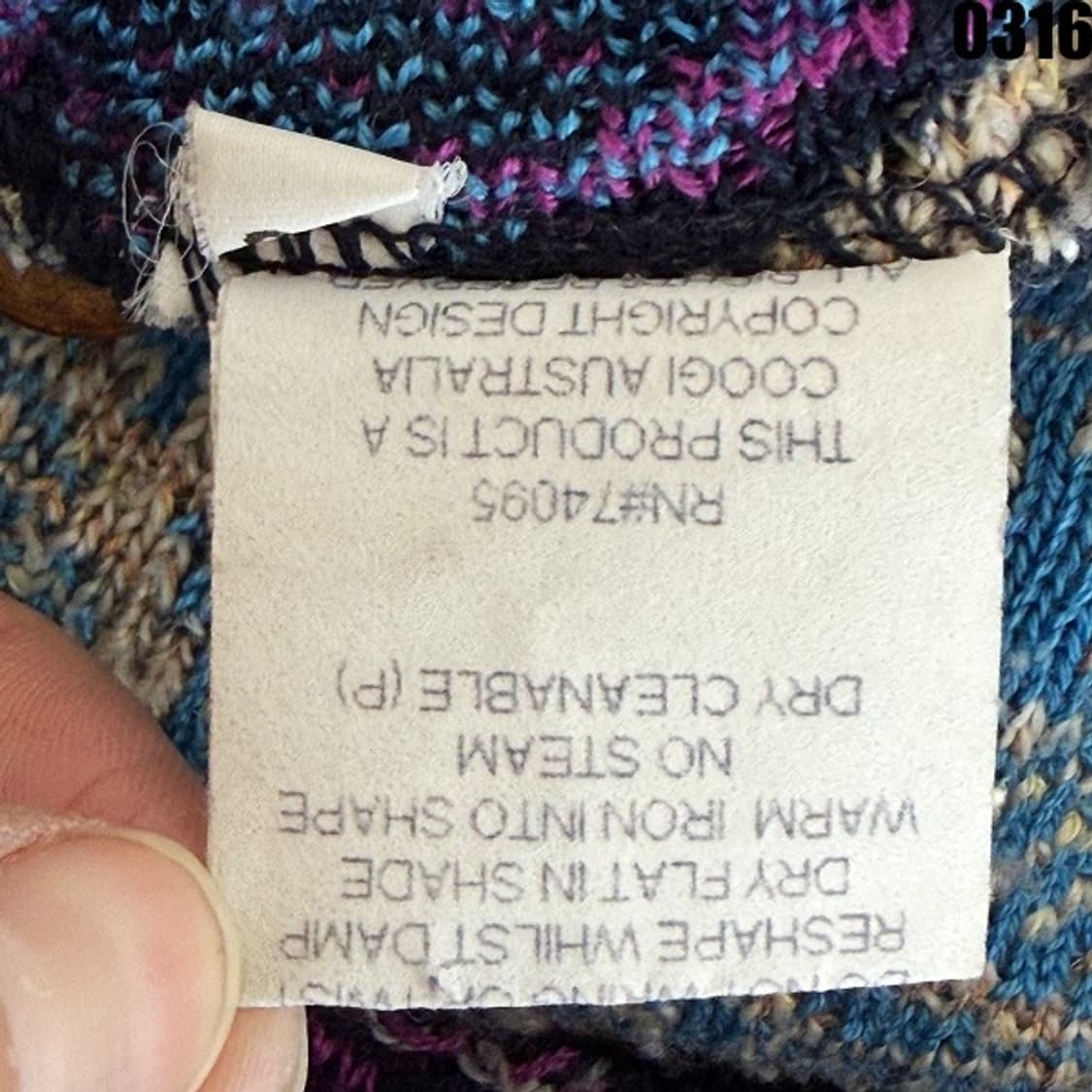 쿠지 케이블 니트 가디건 SS 0316  상품이미지9