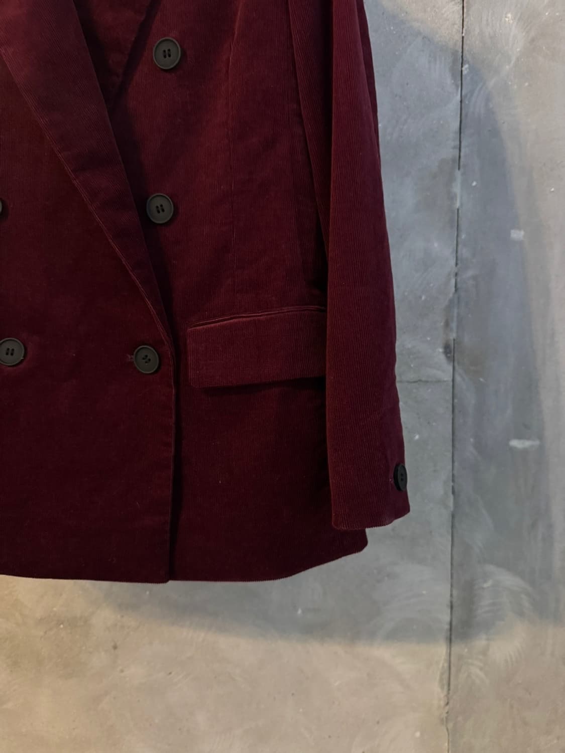 올세인츠 코듀로이 더블 브레스티드 자켓 55~66 상품이미지6