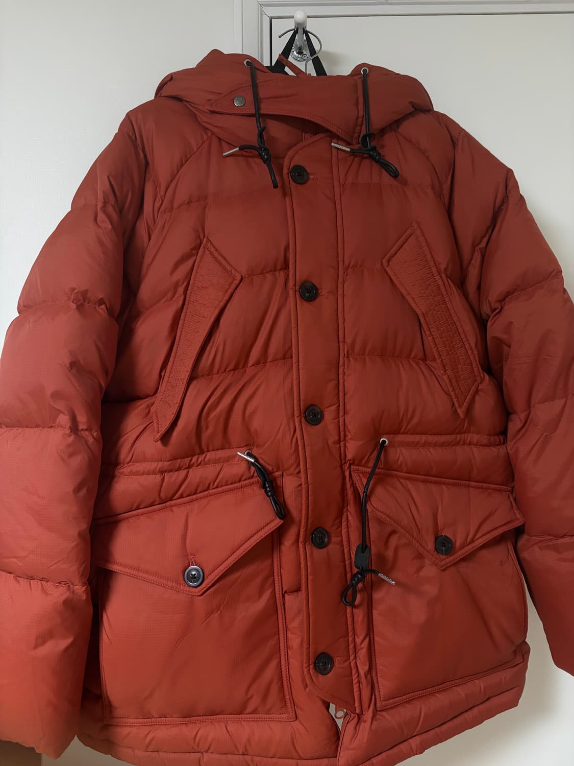 유니폼브릿지 쉘터 덕다운 파카(L) brick red 상품이미지2