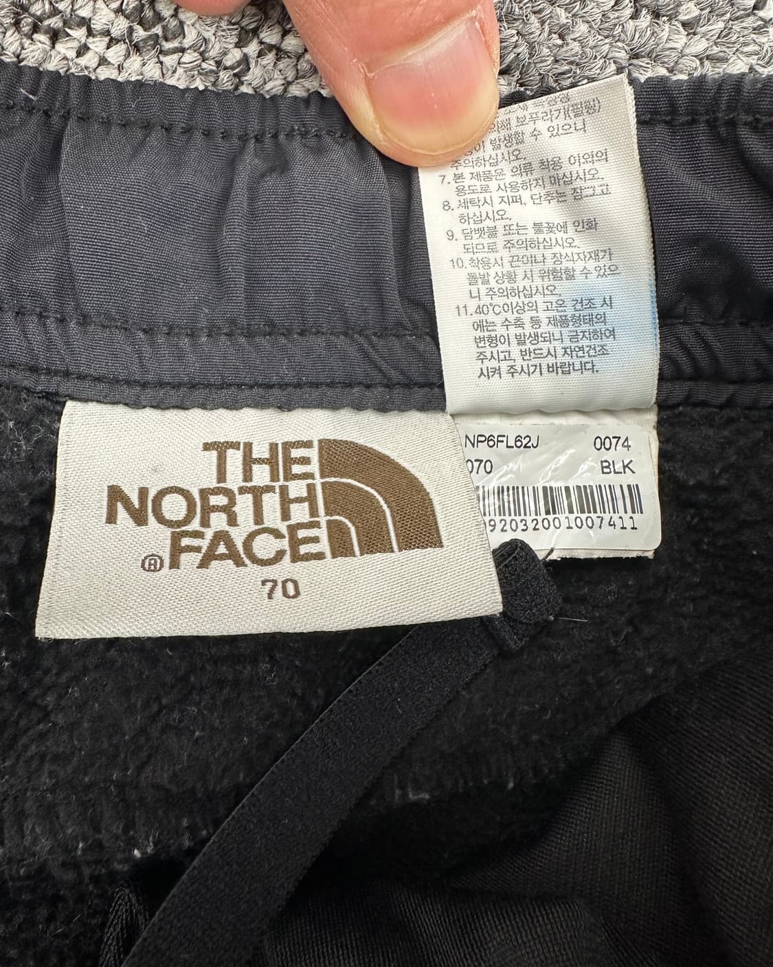 (70)노스페이스 후리스 팬츠-M1321 상품이미지5