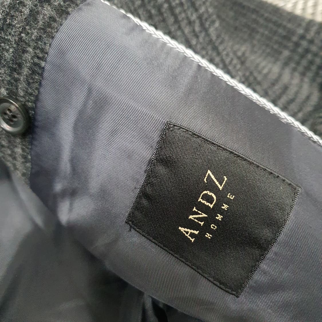 앤드지 더블버튼 울 하프코트 남자105 상품이미지8