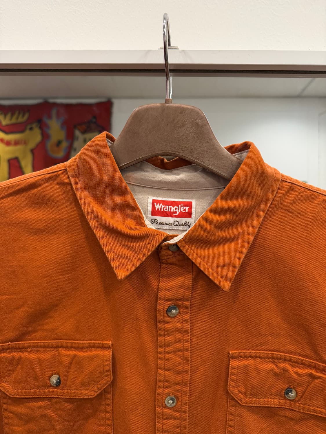 Wrangler 랭글러 투포켓 워크 셔츠 상품이미지3