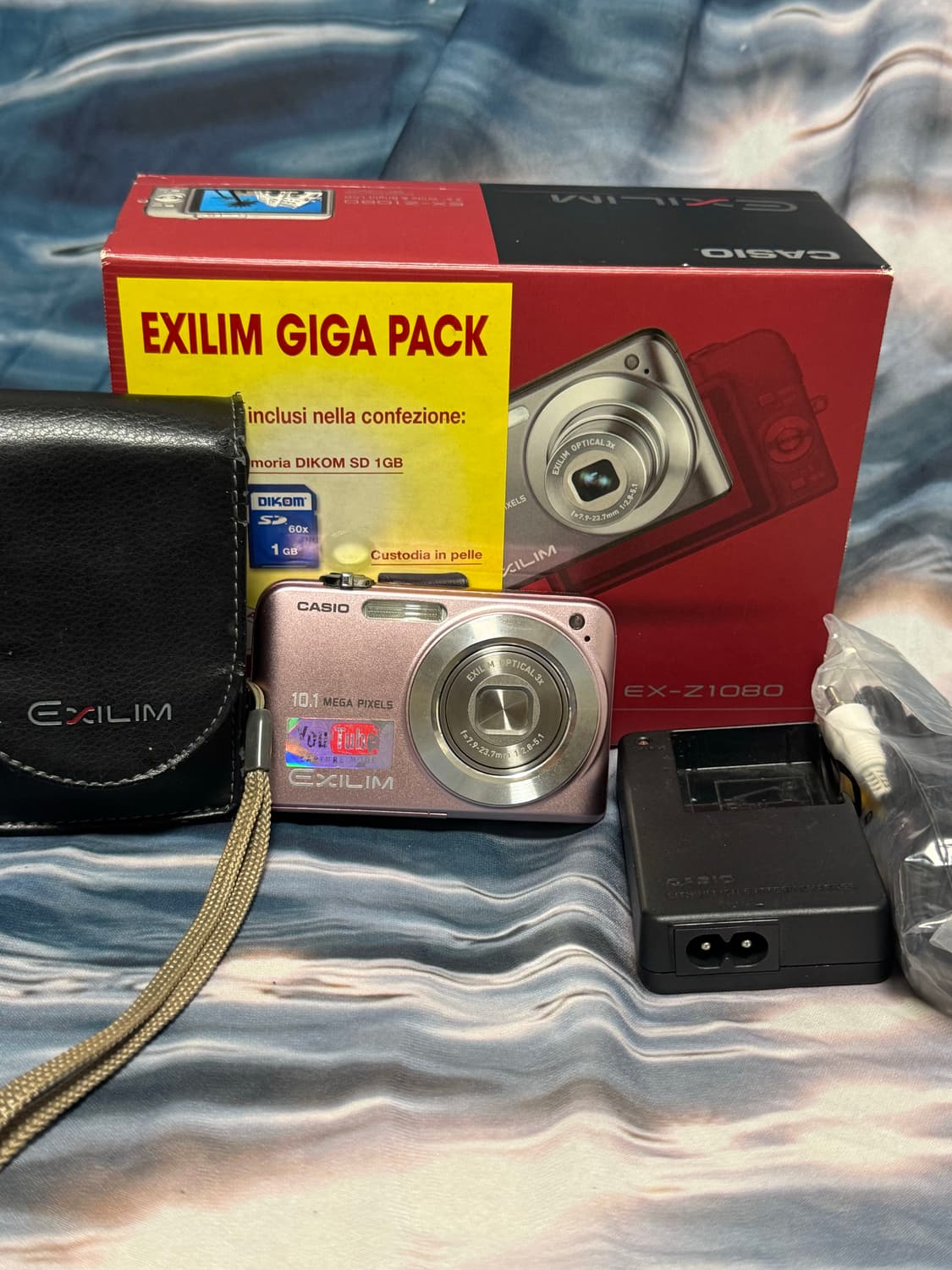 카시오 exilim z1080 핑크 카메라🩷/박스셋✨ 상품이미지1